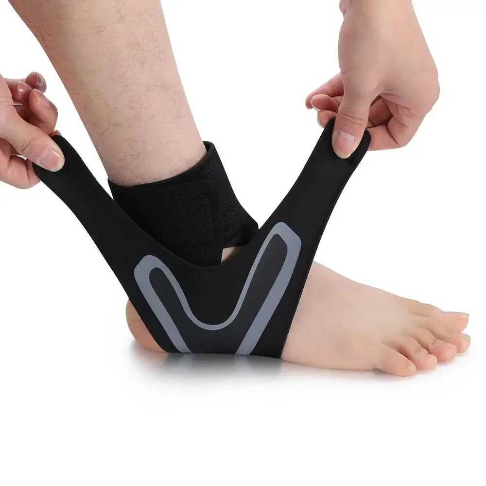 1 Pc Elastic Ankle Brace Strap Ankle Support Fitness Breathable Compression Anti Sprain Foot Protection Bandage Sport Safety Y240913