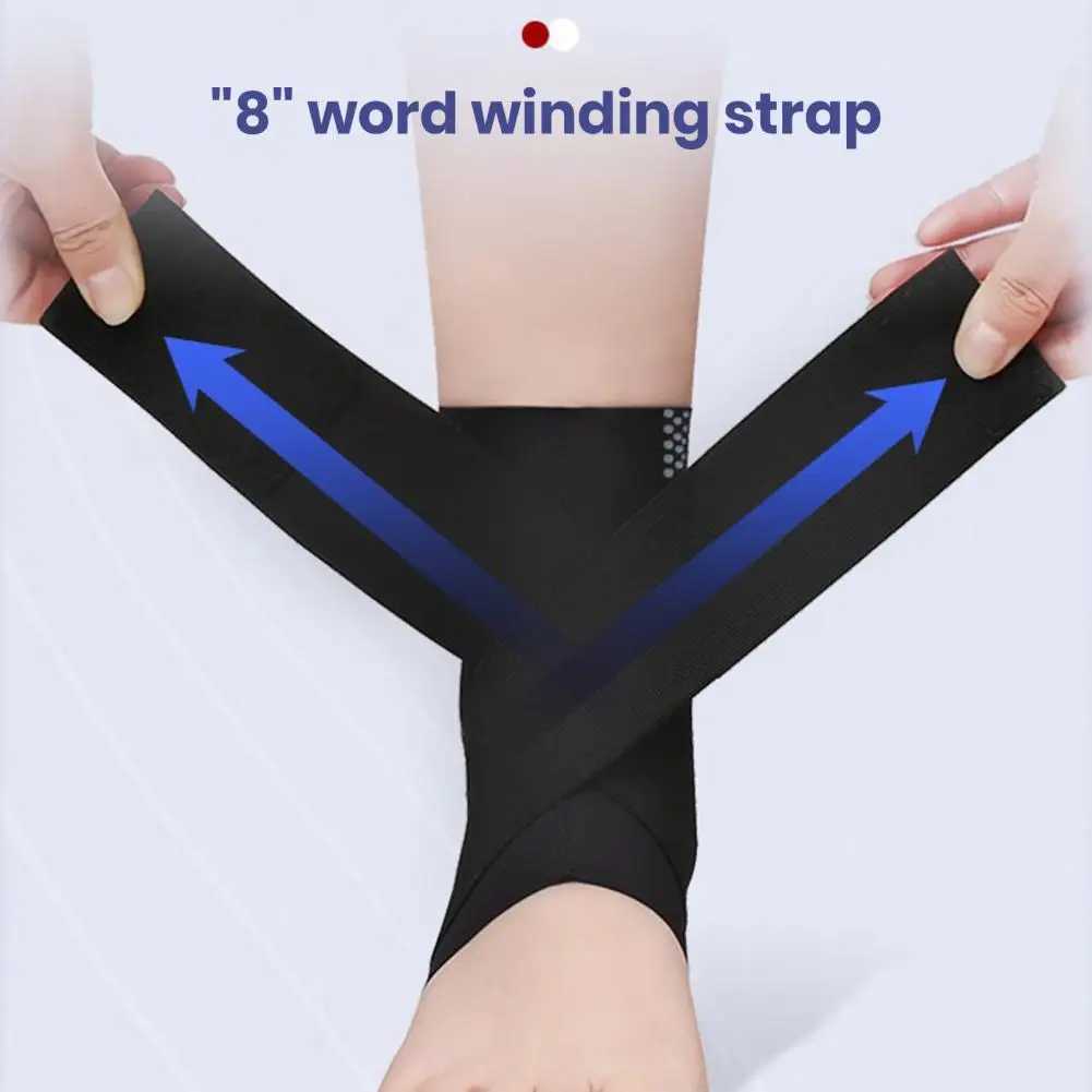 Sports Ankle Support High Elastic Ankle Brace Sleeve for Sports Sweat Absorption Compression Strap Belt Breathable Ankle Y240913