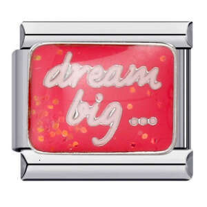 Student Graduation Pattern Bead DIY Titanium Welding Enamel Bracelet Elastic Splicing Strap Chain Italian Charm Links Fit 9Mm Bracelet Jewelry DIY Mak