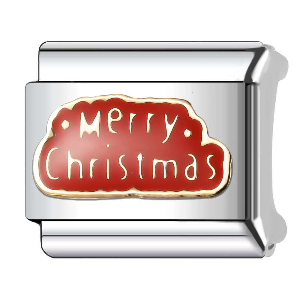 New Women's Gift 12 Birth months Bead Italian Charms Links Bangle Beads Fit 9mm Stainless Steel Bracelet Making DIY For Women Fashion Jewelry