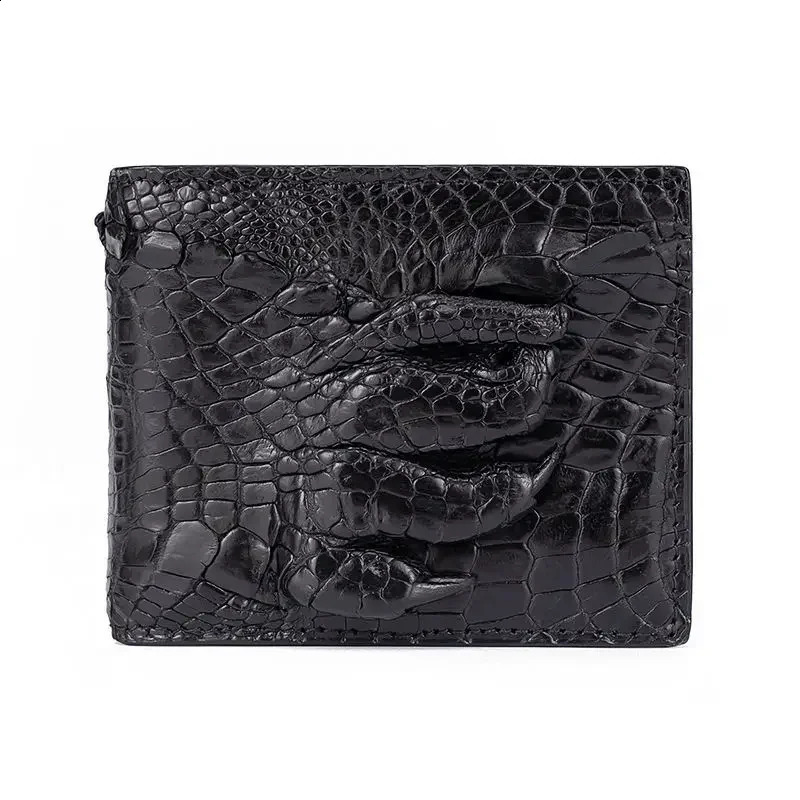 Fashion Business Mens Wallet Genuine Leather Short Organizer Boys y Card Clip 240910