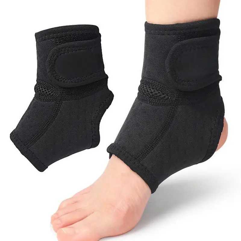 Unisex Adjustable Ankle Brace Support Elastic High Protect Safety Running Basketball Ankle Brace Guard Sprain Heel Pain Relief Y240913