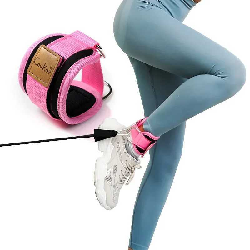 Women Ankle Strap For Cable Machines - Padded Gym Cuff For Ankle Protector Gym Sports Training Equipment Fitness Ankle Protector Y240913