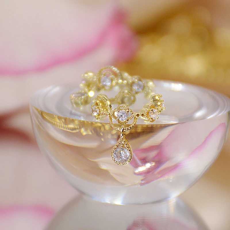 Bohemia Charm Ear Bone Clip Earrings for Women 14k Plated Gold Zirconia No Pierced Ears Earring Birthday Gift Jewelry PendantX240913