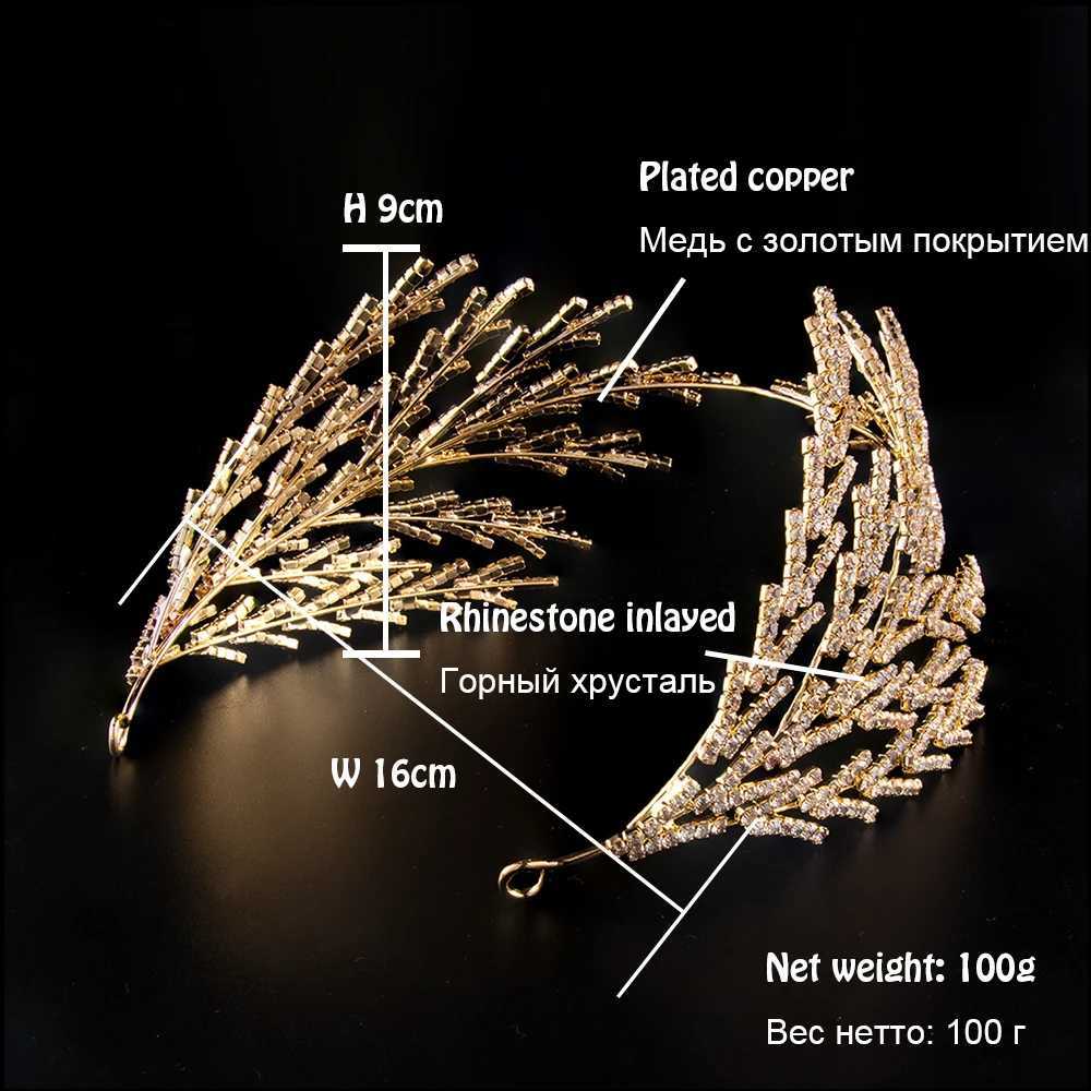 Women Luxury Crystal Headband Rhinestone Hairband Fairy Tiaras Crowns for Wedding Birthday Make Up Party Bride HeadpieceX240913