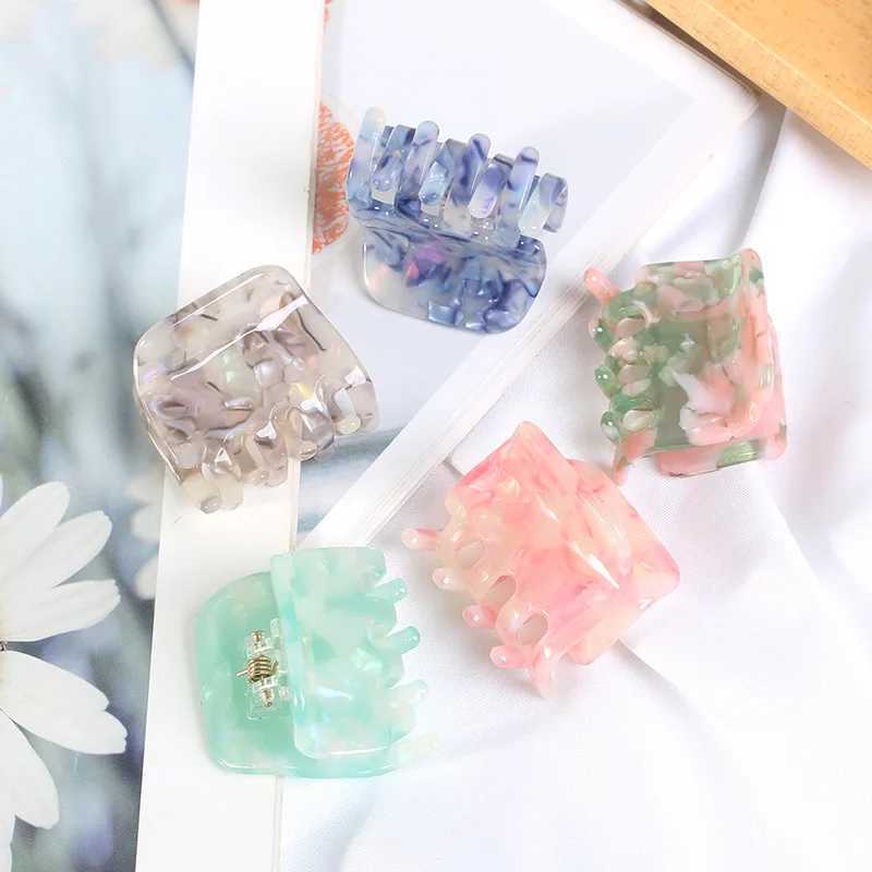 1.37 inch Acetate Sheet Printing Hair Claw for Women Girls High Quality Mini Hair Clips Hair Clamps Headwear Hair AccessoriesX240912
