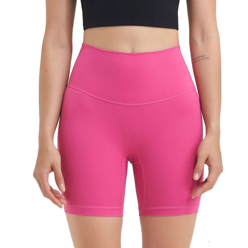 Upgraded Double-sided Brushed Yoga for Women with High Waist Peach Lifting Buttocks Sports Shorts Fitness Pants Cropped Pants Woman Workout Clothe Yog