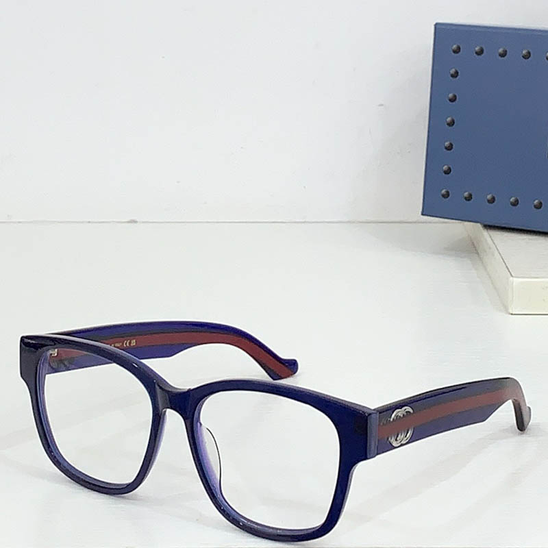 Fashion Luxury Brand Female Designer Eyeglasses GG0417SK Optical Glasses for Mens Black Color Full Frame Transparent Lenses Goggle Senior Eyewear with Boxes