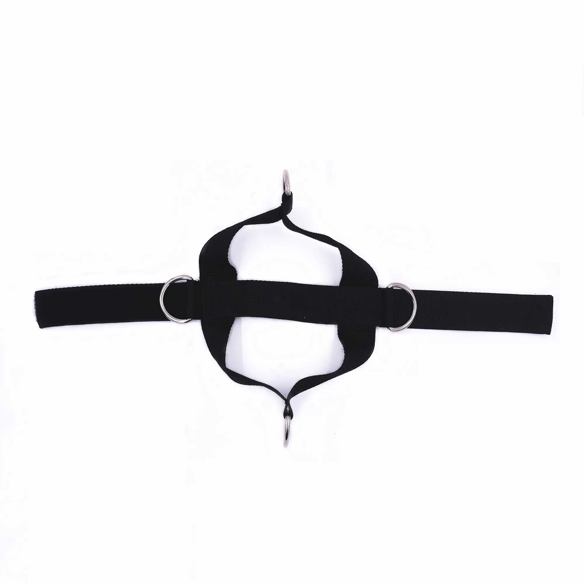 2 PCS Fitness Attachment Ankle Straps Glute Kickback Leg Exercise Abductors Resistance for Cable Machines Shoe Cover Pull Belt Y240913