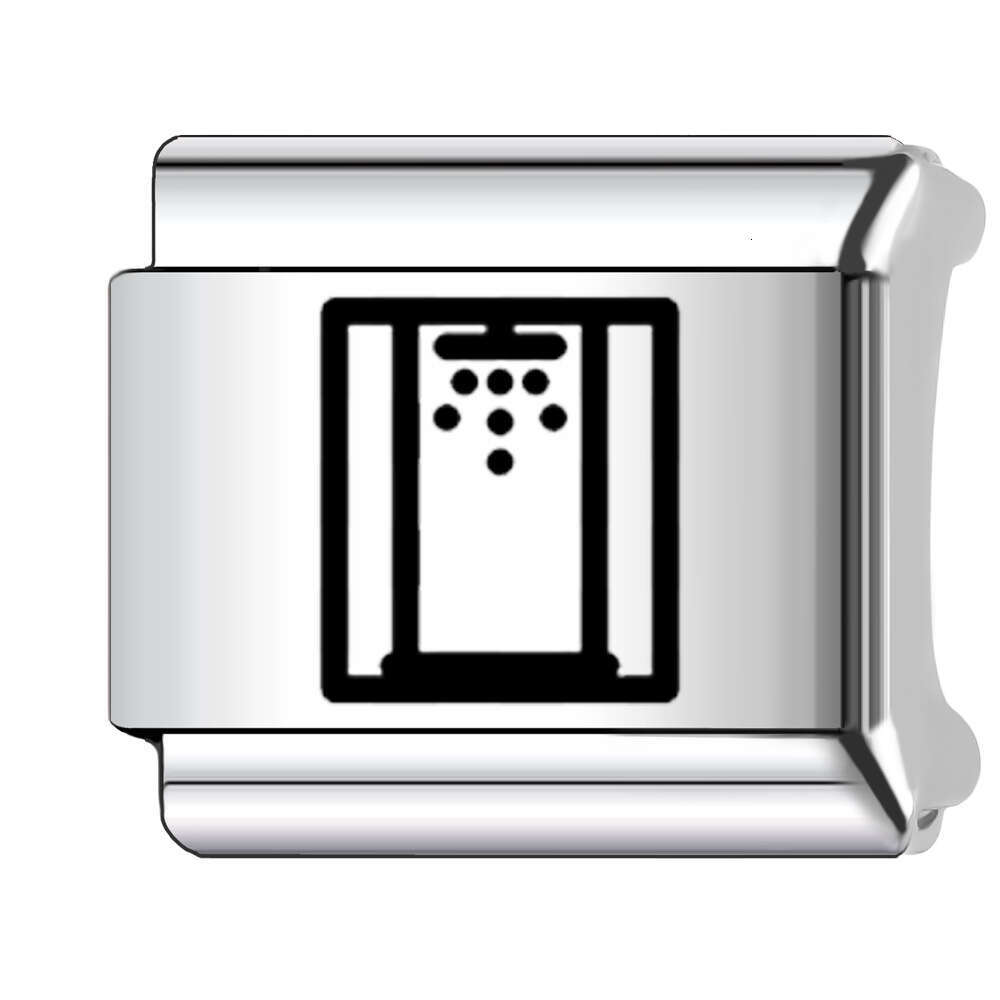 2024 New Women's Gift Cute bead Charms Links Beads Fit 9Mm Stainless Steel Bracelet DIY Making Jewelry Gifts