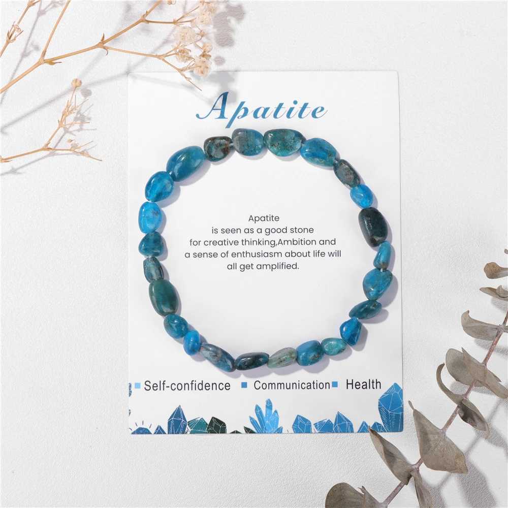 Hot selling Rose Quartz Bead Bracelet Natural Stone Prehnites Citrines Bracelet with Information Card Suitable for Women Yoga Energy Gift W240913