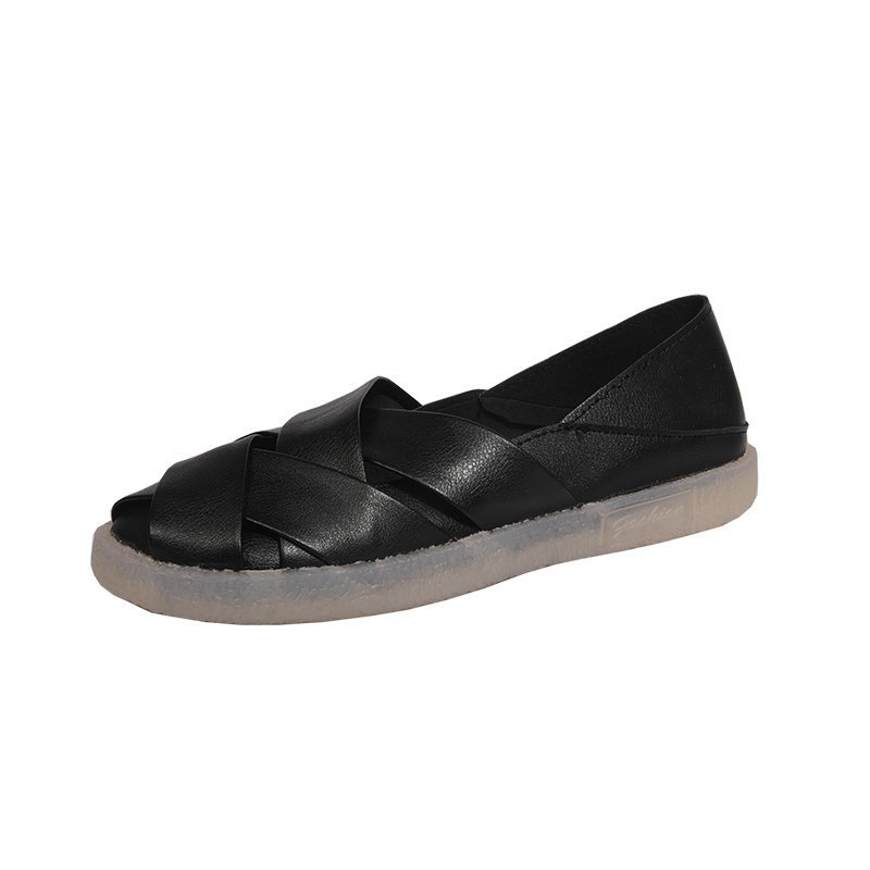 leather 20212021Genuine ladies Oxford loafers solid white women new arrival casual flats woman shoes c705