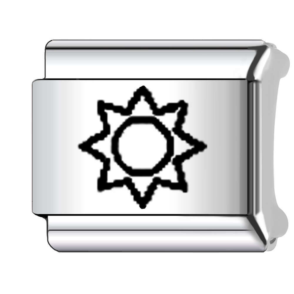 2024 New Women's Gift Sports Football Bead Italian Charms Links Beads Fit 9Mm Stainless Steel Bracelet DIY Making Jewelry