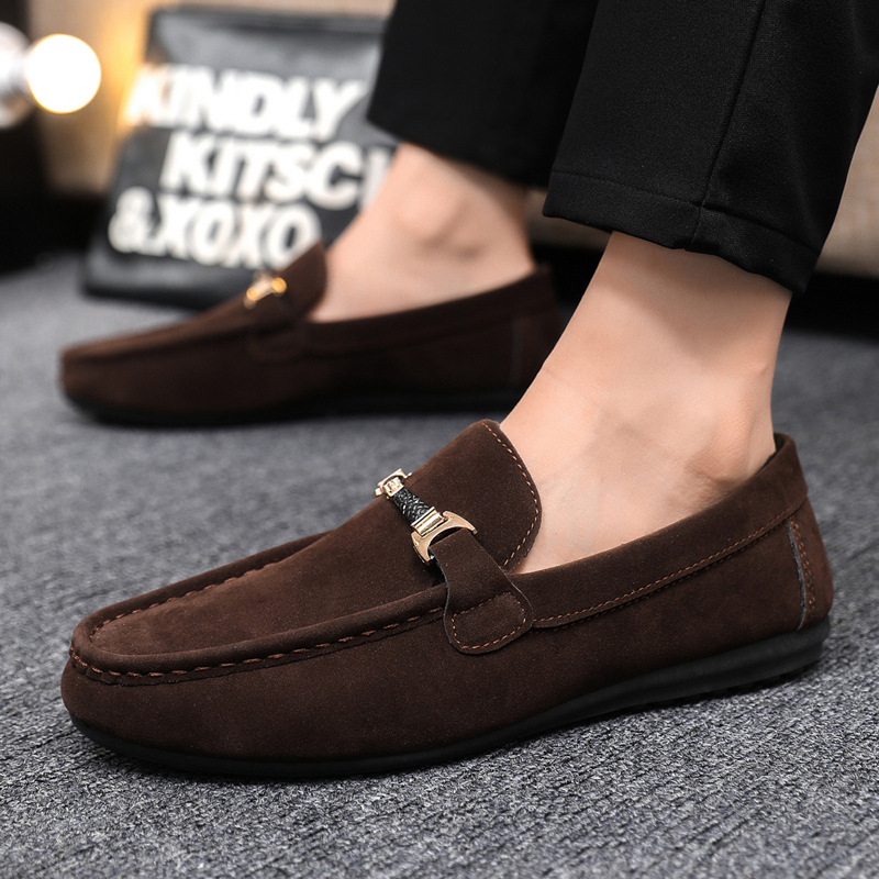 Summer Loafers Fashion Peas Driving Men Sneakers Flat Man Walking Footwear Big Size New 38-46 Men's Casual Shoes