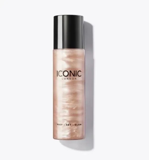 120ml ICONIC LONDON Prep Highlight Body Glitter Set makeup liquid Bronzers & Highlighters Glow Setting Spray ORGINAL LI Free shipping
