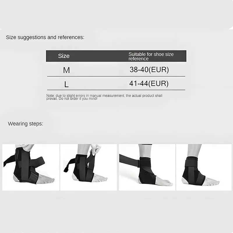 Ankle Brace Stabilizer Adjustable Ankle Support Strap for Sprain Injury Recovery Running Basketball Ankle Protector Foot Guard Y240913