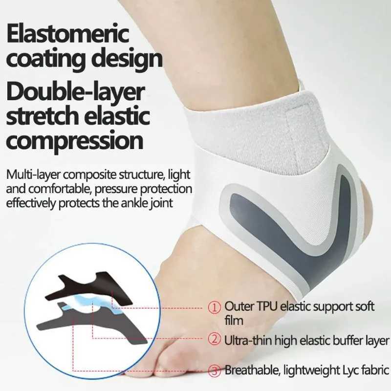 Sports Ankle Brace for Adult Men Women Adjustable Compression Ankle Wrap Support Breathable S-XL Ankle Support Brace Protector Y240913