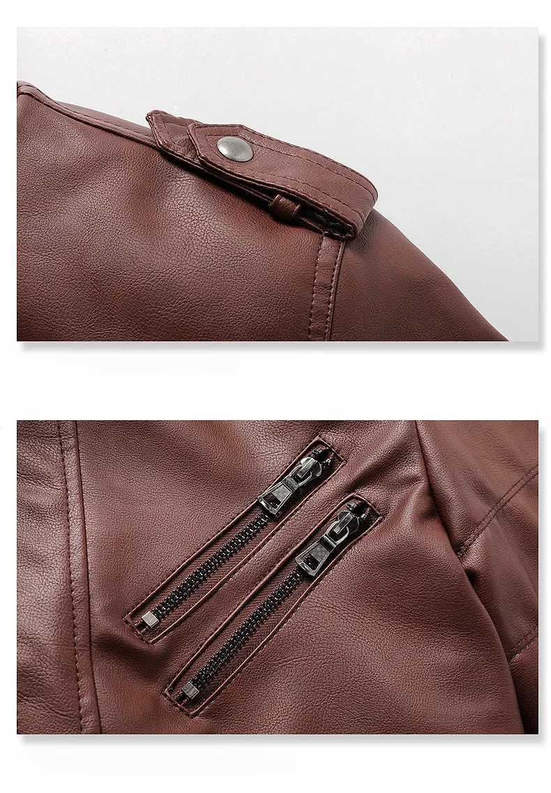 Mens Leather Jacket 2024 Fall New Solid Color Chest Pocket Design Outdoor Biker Riding Hooded Coat Mens locomotive SuitX240913