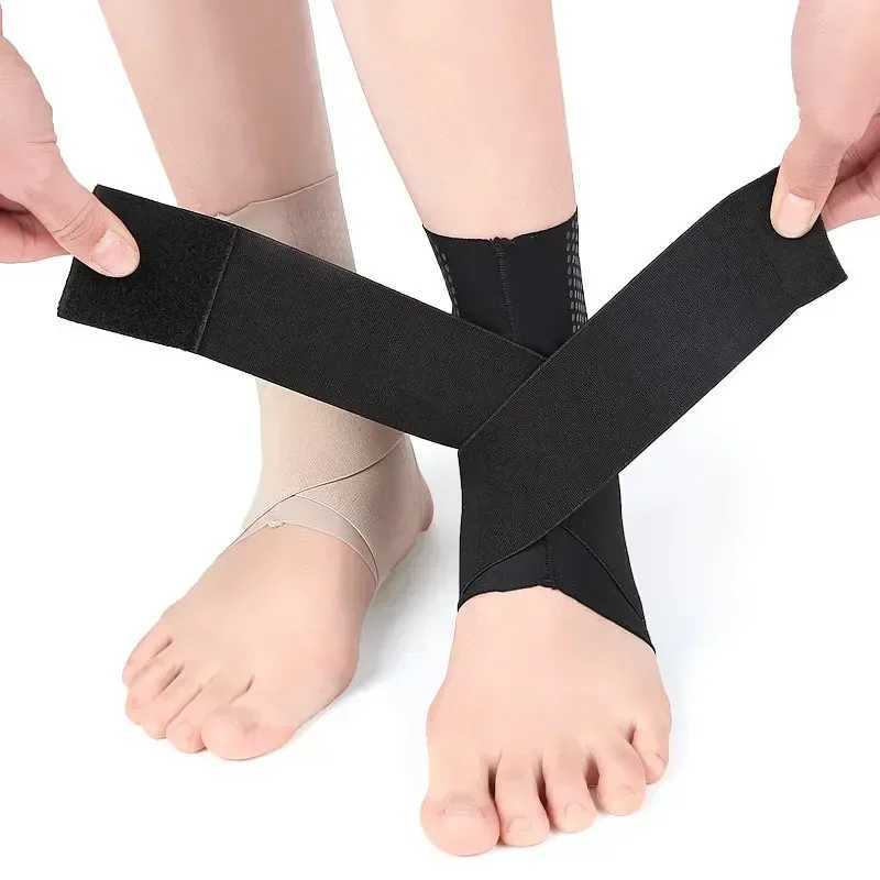1pc Sport Ankle Stabilizer Brace Compression Ankle Strain Bandages Ankle Support Protector for Basketball Football Fitness Run Y240913