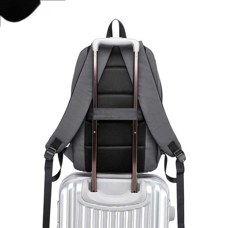 Waterproof trendy men's backpack vertical square fitness backpack outdoor Luggage Backpack 240915
