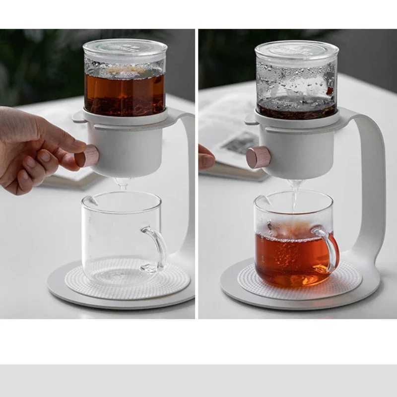 Luxury Kung Fu Teapot Home Suction Teapot Coffee Cold Drink Teapot Making Artwork Gaiwan Pu Erh Kettle X24091310