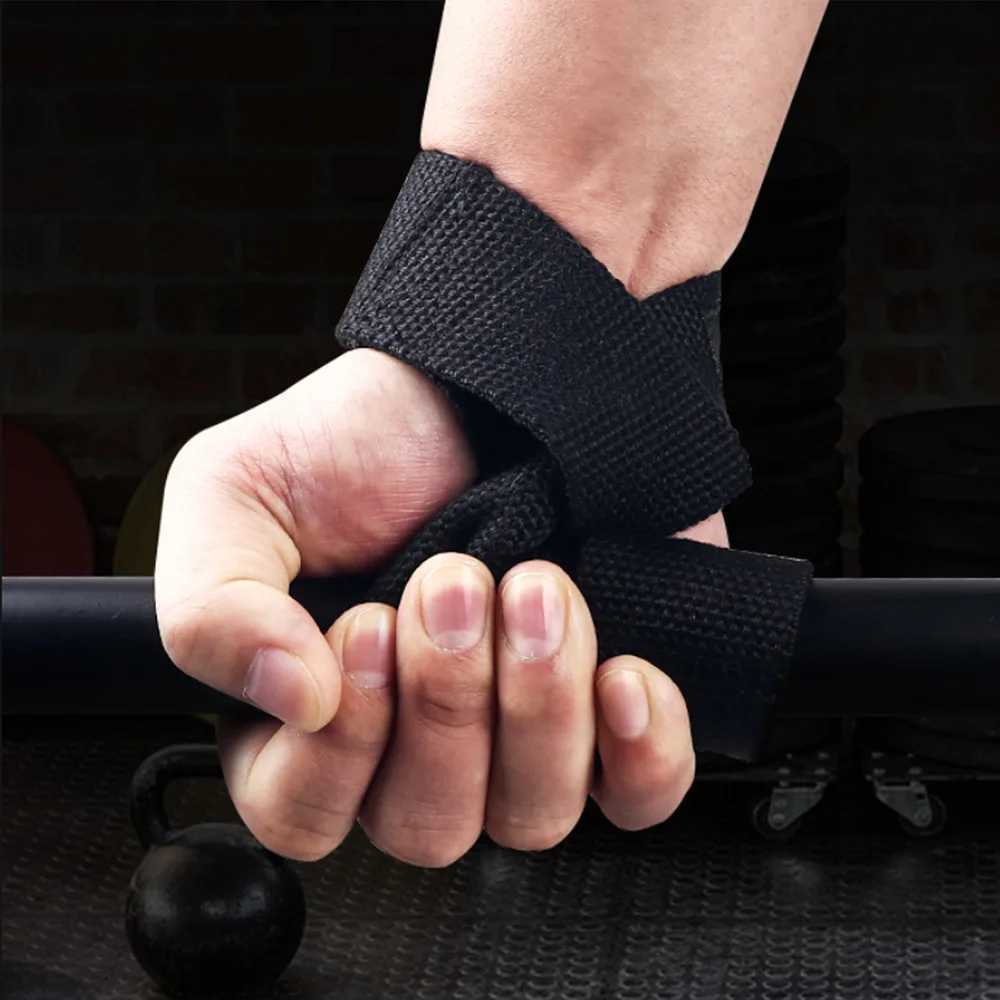 Wrist Support Adjustable Weightlifting Wrist Support Straps Non-slip Bands Crossfit Kettlebell Strength Training Sport Safety Fitness z240913