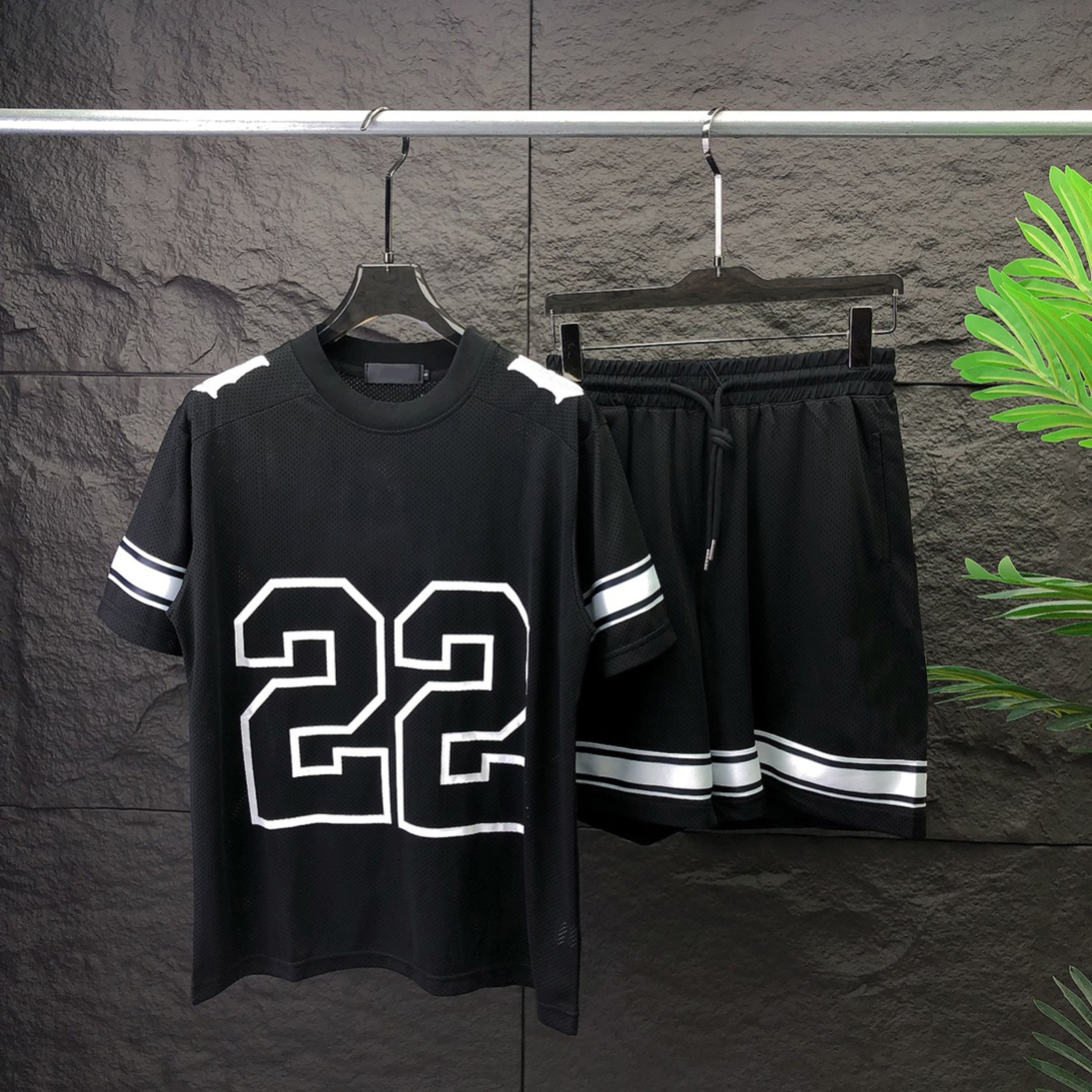 Jersey Designer T Shirt Breathable Mens T Shirt 22 printed with 100% high-quality cotton casual short ball set Tshirt designer jersey standard Size US S-XL