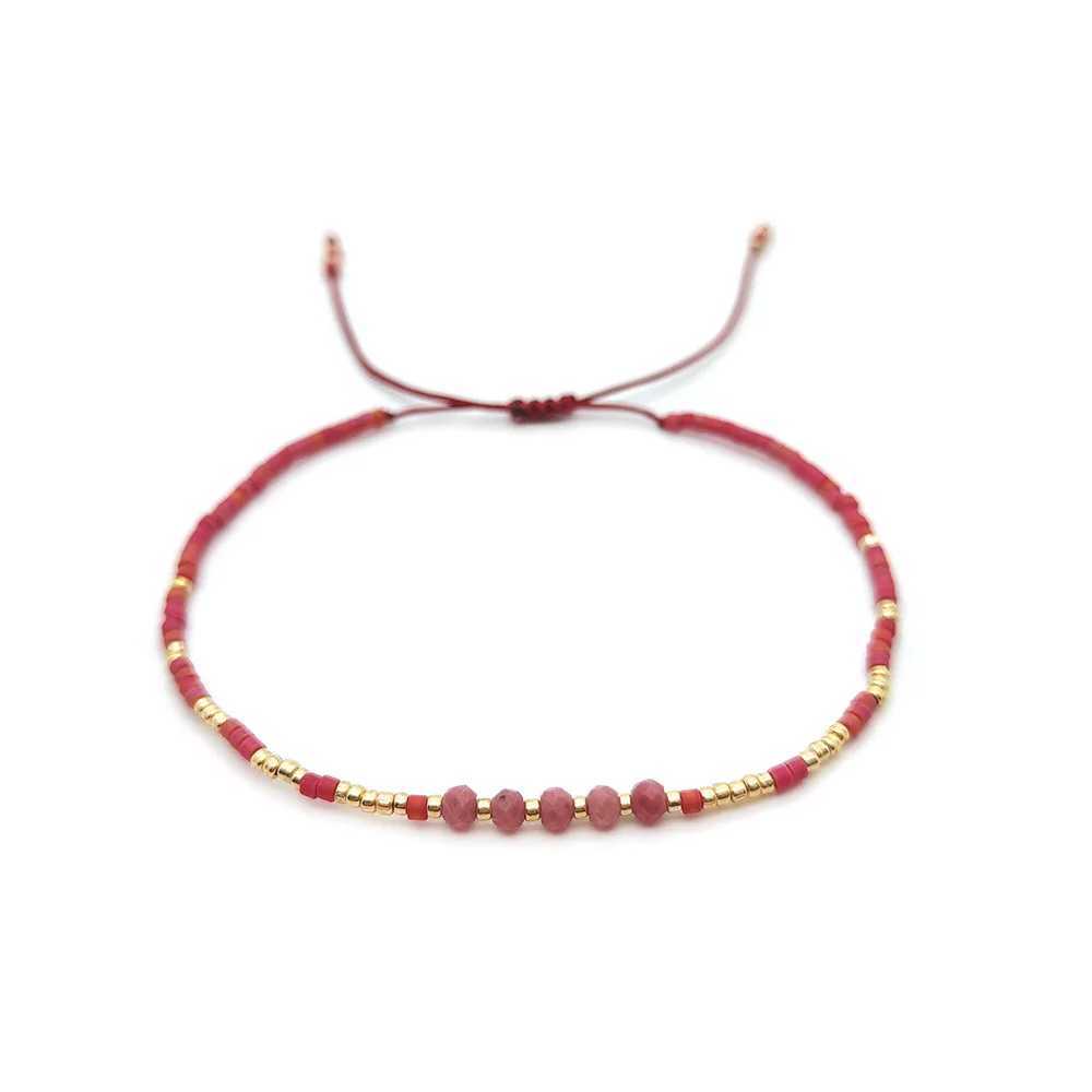 HERLOOK 2023 Miyuki Delica Bead Bracelet Natural Stone Dainty Bracelet Boho Jewelry Womens String Pulseras Mujer W240913