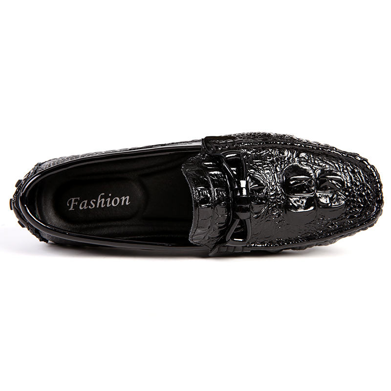 New Mens Loafers Genuine Leather White Casual Car Driving Shoes Men Flats Luxury Loafer Men's Shoes Brand Man Slip On Flats Male