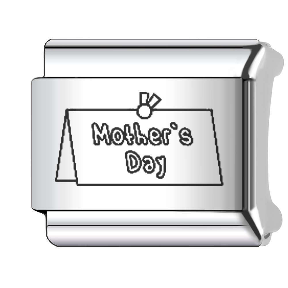 2024 New Women's Gift sweet love Italian Charms Links Beads Fit 9Mm Stainless Steel Bracelet Making Jewelry