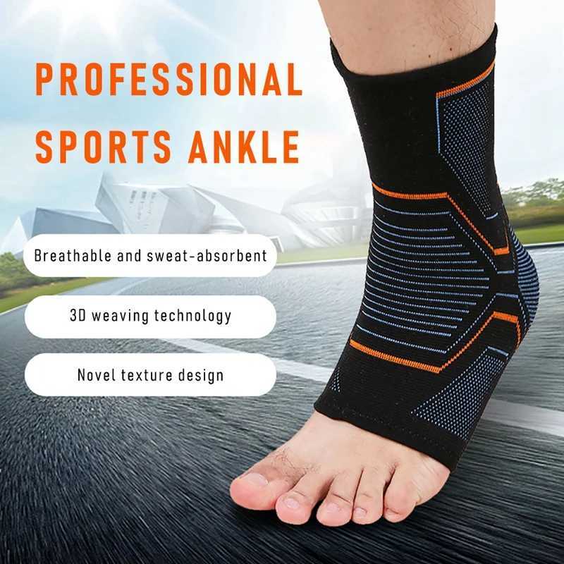1 PCS 3D Compression Nylon Strap Belt Ankle Protector Football Ankle Support Basketball Ankle Brace Protective Y240913