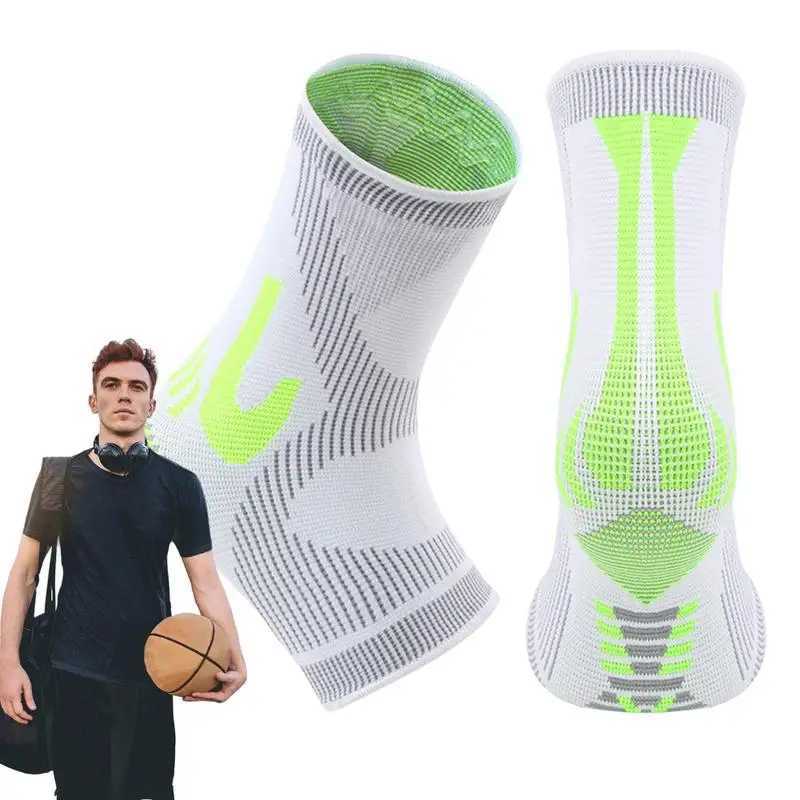 Compression Sleeve For Ankle Breathable Knitted Sleeve Ankle Protector Elastic Ankle Wraps Support For Martial Arts Kickboxing G Y240913