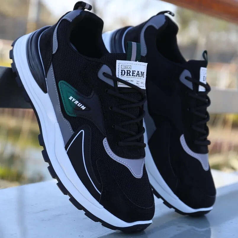 Men's Fashion Sneakers 2024 Autumn New Brand Design Comfortable Soft Soled Men Running Shoes Tenis Mascuo