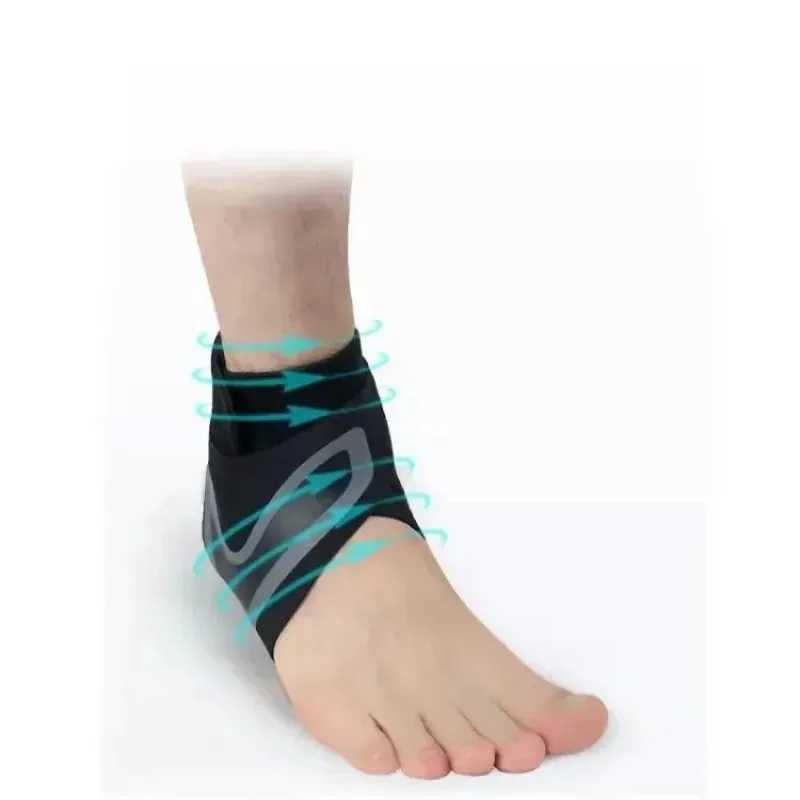 Ankle Support BraceElasticity Free Adjustment Protection Foot BandageSprain Prevention Sport Fitness Guard Band Y240914