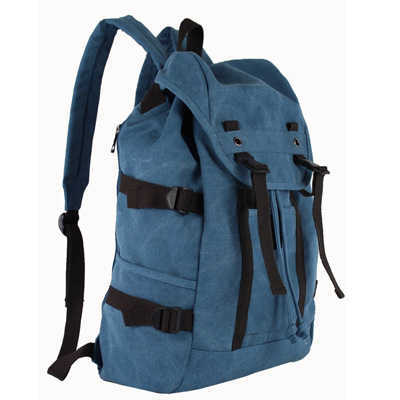 Korean casual street style versatile Canvas Backpack computer bag in various colors 240915