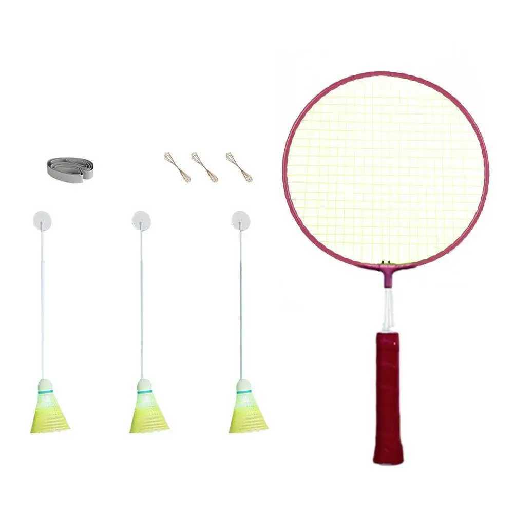 Portable Badminton Trainer Professional Stretch Badminton Training Tool Self-study Practice Machine Racket Training Accessories Y240912