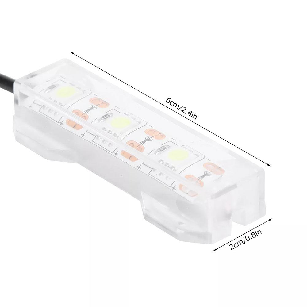0.6W 5V Fish Tank Light Aquarium Landscape Decorative Lamps Accessories USB LED Desktop Lamp For Small Aquarium Plants Lights