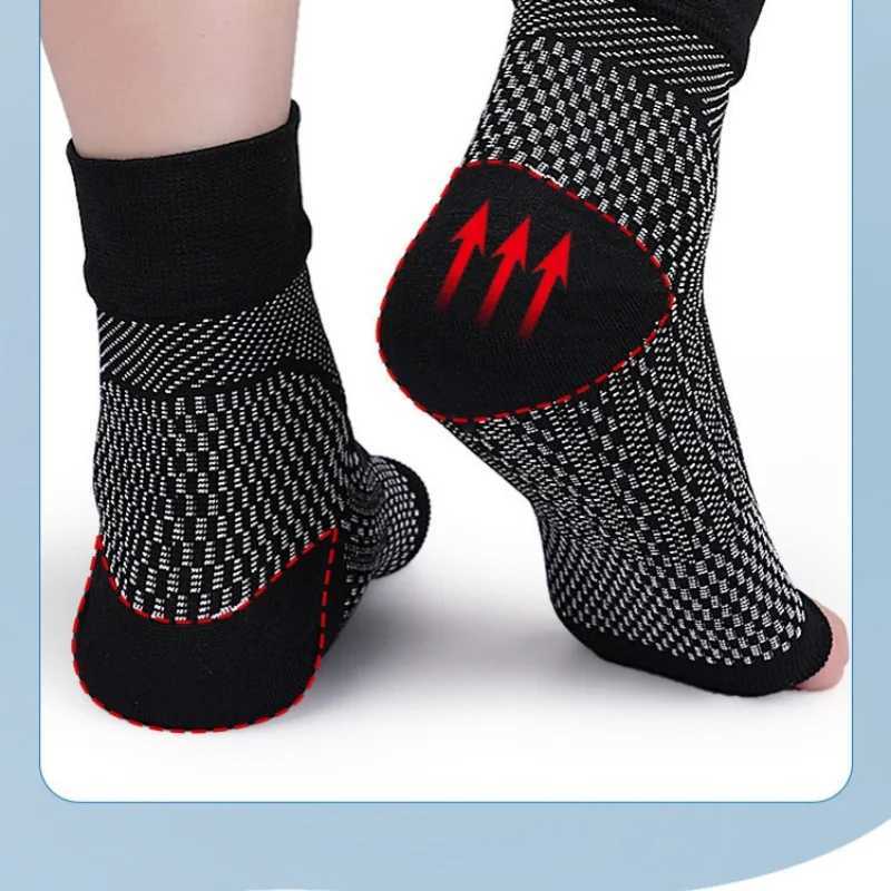 Nylon Sports Ankle Protector Outdoor Protective Stretch Compression Ankle Protector Protective Tool Ankle Support Foot protector Y240913