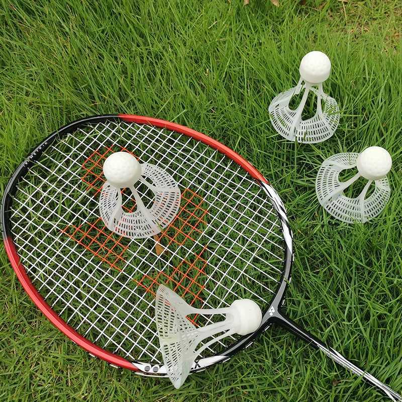 Windproof Badminton Outdoor Badminton Windproof Plastic Ball Nylon Shuttlecock Stable Resistance Sport Training Balls Y240912