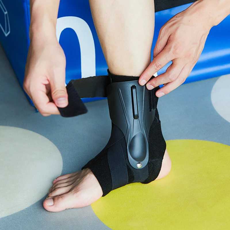 1PC Ankle Support Strap Brace Bandage Foot Guard Protector Adjustable Ankle Sprain Orthosis Stabilizer Plantar Fasciitis Wrap Y240913