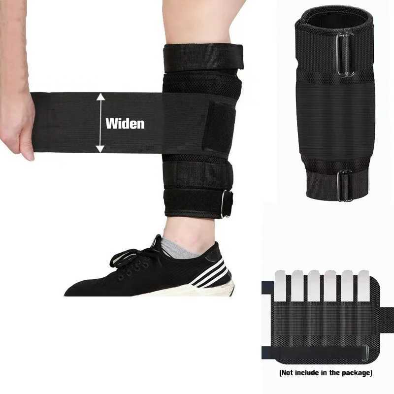 Adjustable Ankle Weights Support Brace Strap Running Walking Crossfit Legs Strength Training Shock Guard Gym Equipment XA179L Y240913
