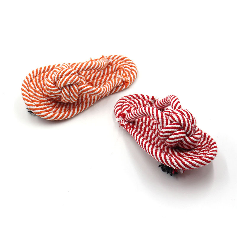 Pet Dog Toy Chew Cotton Slipper Rope Toy Dog Teeth Training Molar Toys for Puppy Interactive Funny Doggy Play Games Pet Supplies