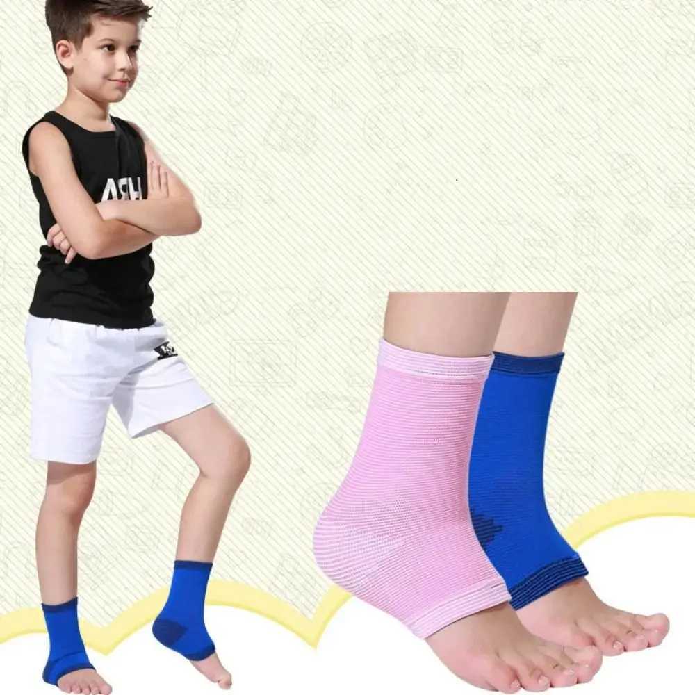 New Children Ankle Protective Cover Sports Outdoors Ankle Compression Brace Support Breathable Cycling Running Fitness Accessory Y240913