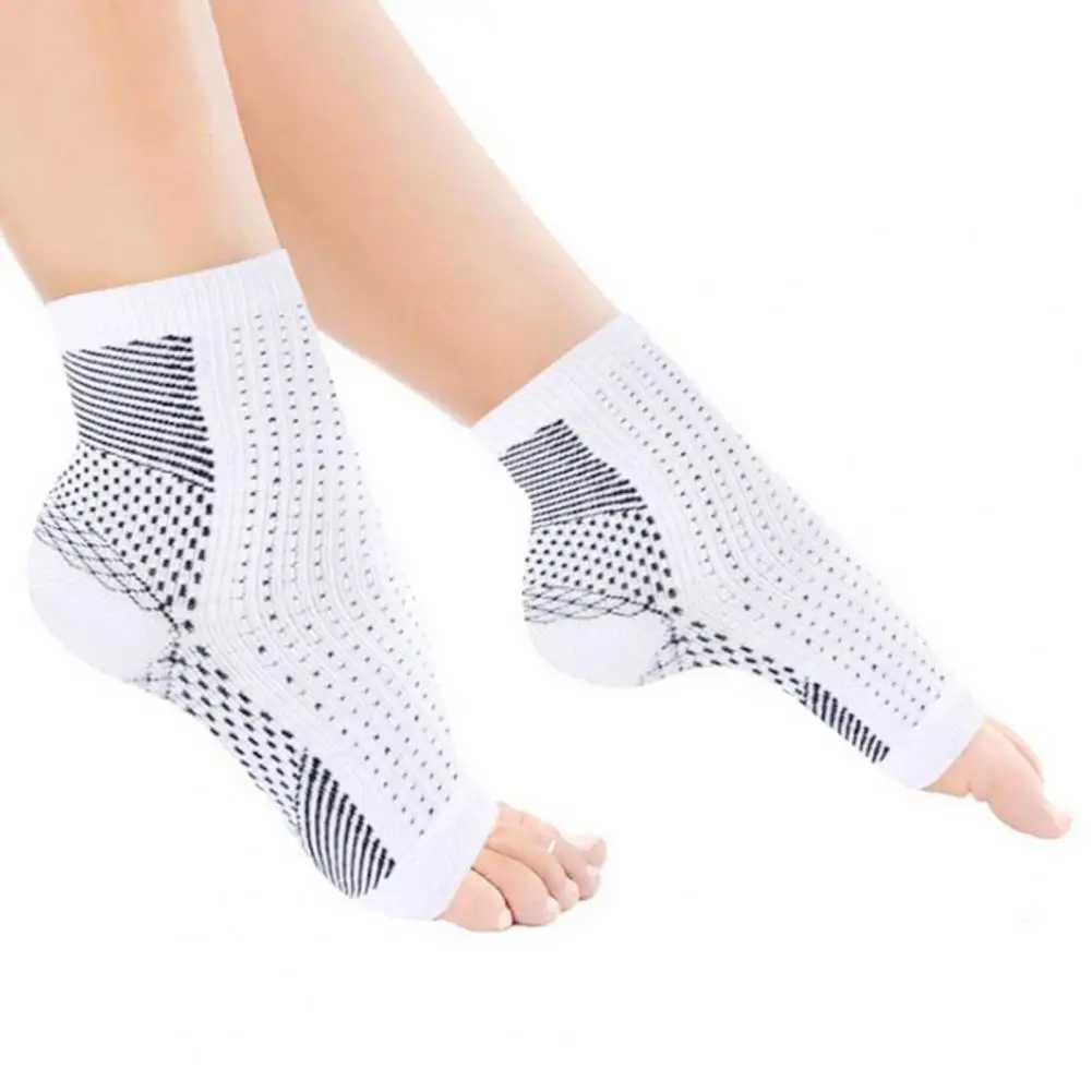Socks Yoga Socks Sports Socks Unisex Women Men Anti-fatigue Cycling Soccer Compression Foot Ankle Sleeve Support Brace Guard Y240913