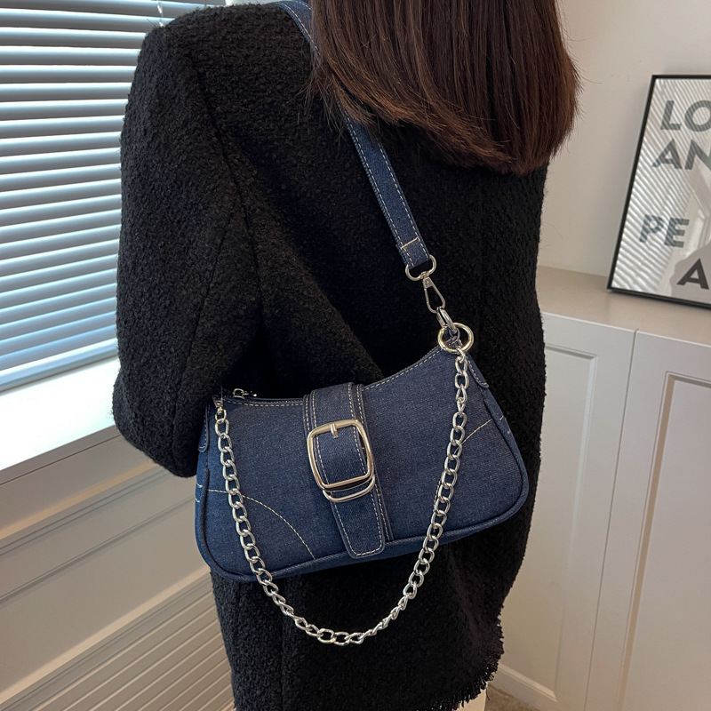 2025 Designer Fashion Shoulder 3 Women Bags Handbag Black Blue Purses Lady Bag Free shipping