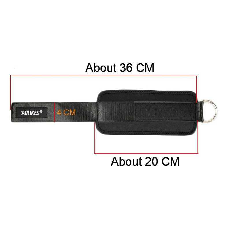 1Pcs Gym Ankle Strap For Cable Machines Resistance Training Women Men Ankle Cuff Padded For Leg Glute Exercise Fitness taekwondo Y240913