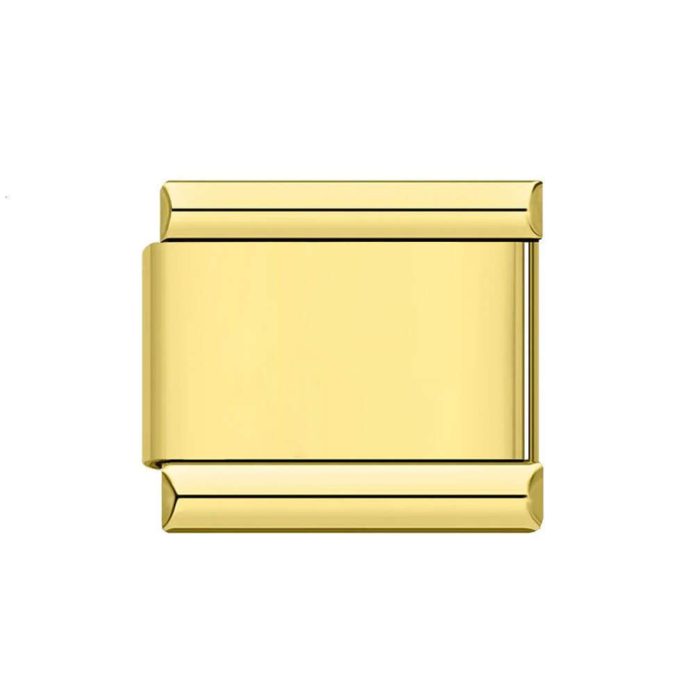 Photo Multifunctional Bead Bracelet Square Elastic Splicing Titanium Strap Italian Charm Links Stainless Steel Fit 9Mm Jewelry DIY Making Gifts