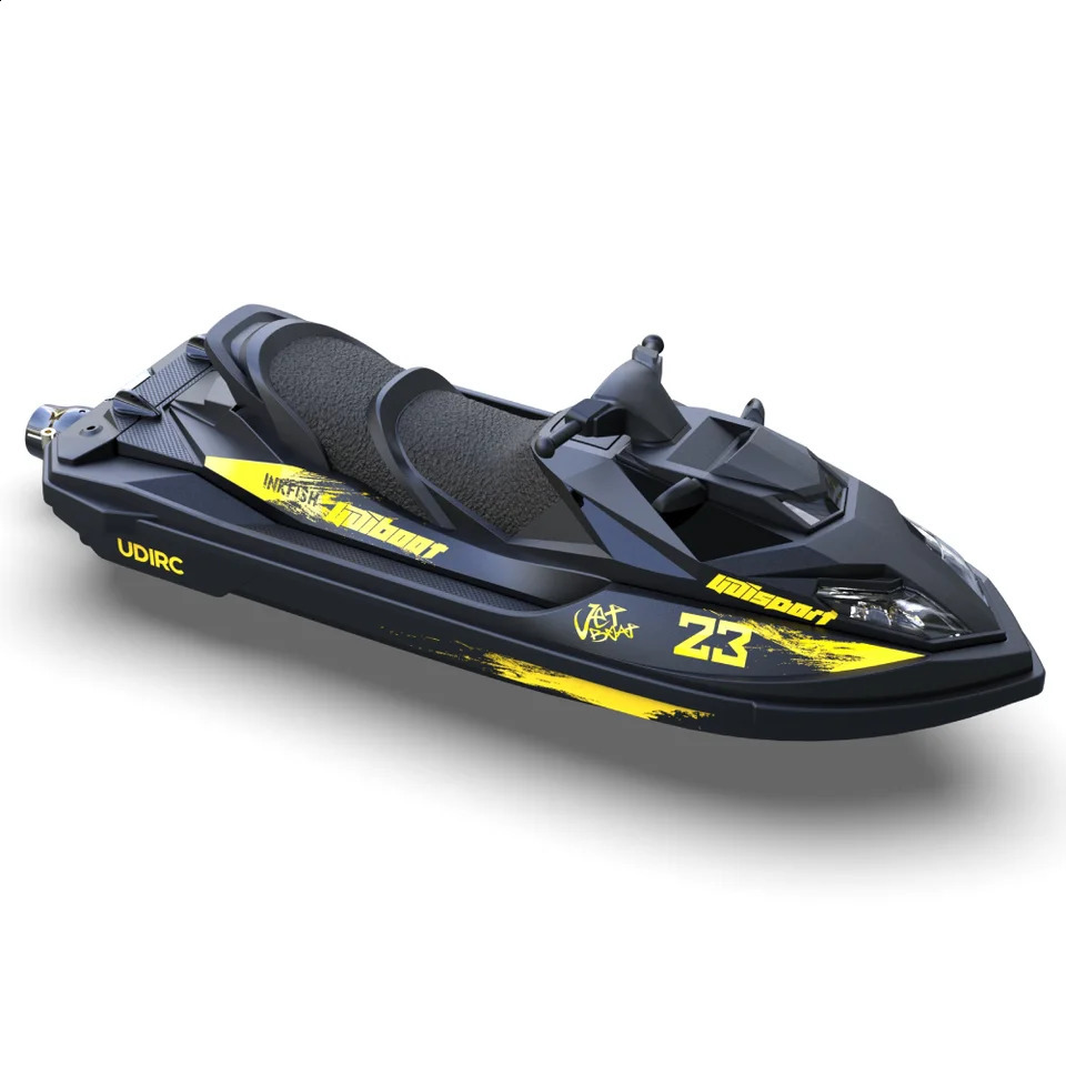 UDIRC UDI023UDI023PRO 2.4G BrushedBrushless Jet Spray RC Boat Speedboat Waterproof Self-Righting LED Lights RTR Vehicles Mode 240906
