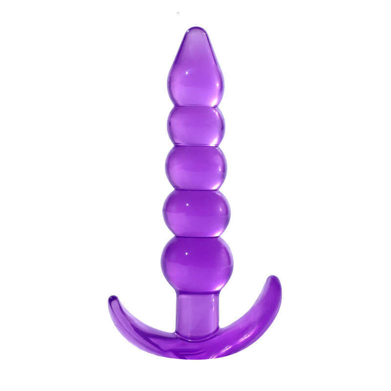 Silicone Backcourt Pulling Beads, Metal Anal Stopper, Finger Set, Sexy SM, Flirting, Male Adult Sexual Health Products, Serial Cannon