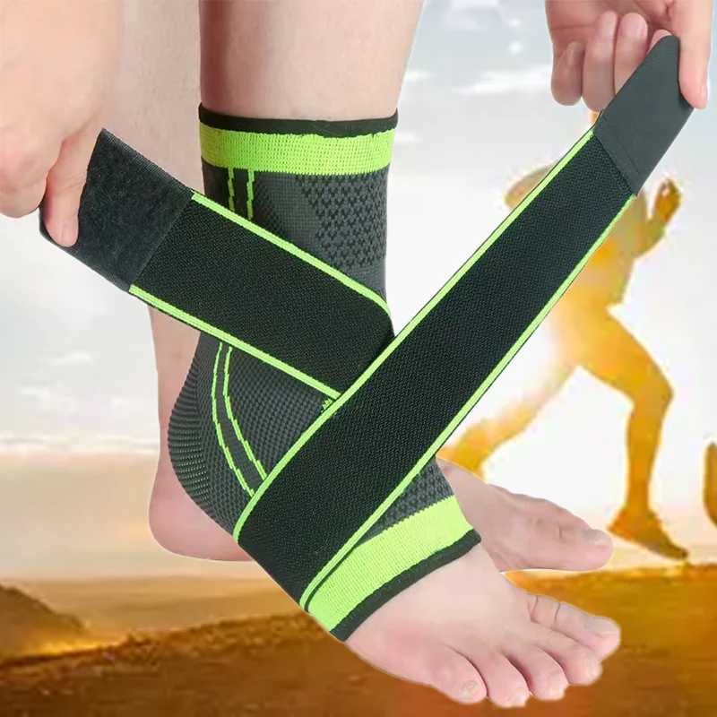 Sports Ankle Compression Straps Ankle Support Nylon Sports Ankle Support Four-sided Elastic Breathable Fixed Protective Gear Y240913